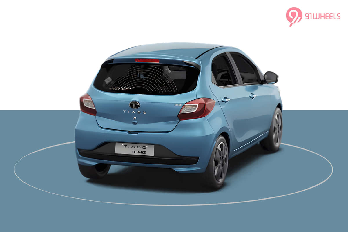 Tata Tiago CNG Right Rear Three Quarter