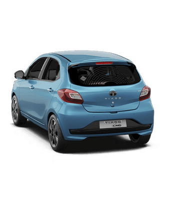 Tata Tiago CNG Left Rear Three Quarter