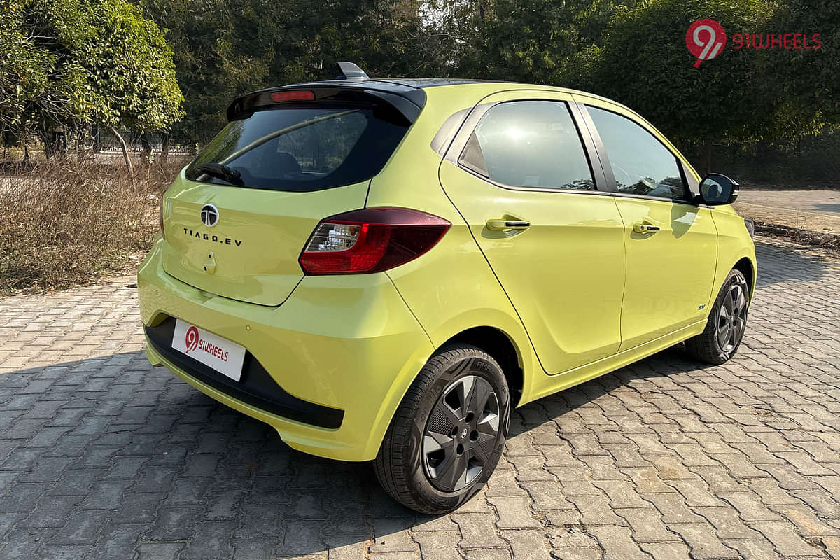 Tata Tiago EV Right Rear Three Quarter