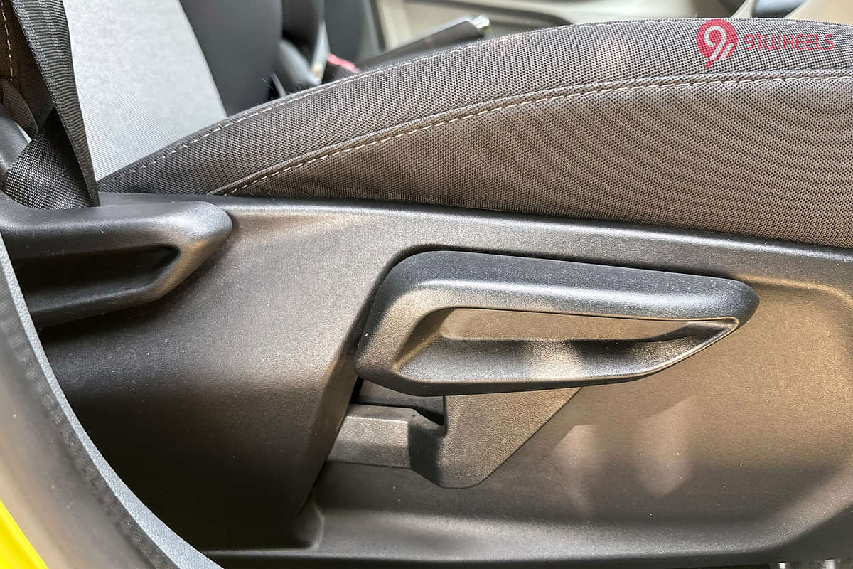 Tata Tiago EV Seat Adjustment for Driver