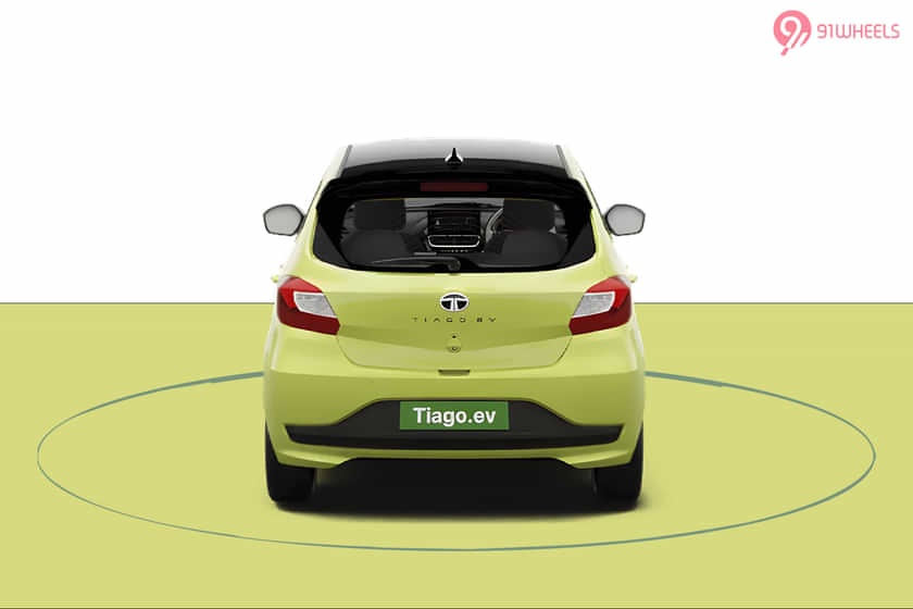 Tata Tiago EV Rear View Tata Tiago EV Rear View
