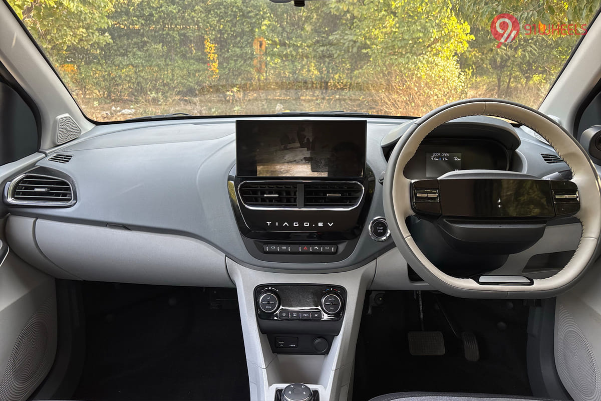 Tata Tiago EV Dashboard