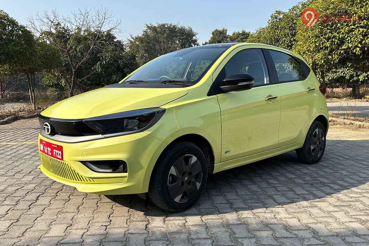 Tata Tiago EV Left Front Three Quarter