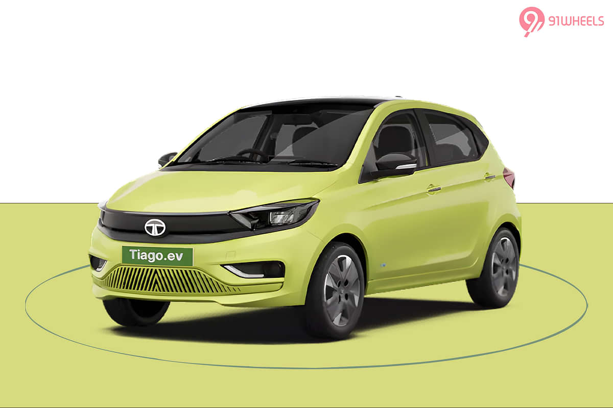 Tata Tiago EV Left Front Three Quarter