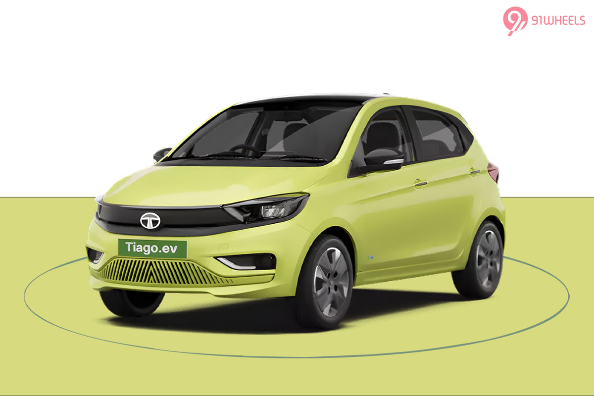 Tata Tiago EV Left Front Three Quarter