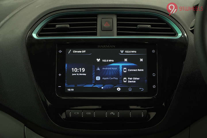 Tata Tiago EV Infotainment System