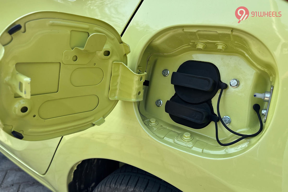 Tata Tiago EV Charging Outlet