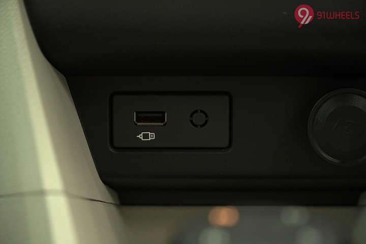 Tata Tiago EV USB Port/Power Socket/Wireless Charging