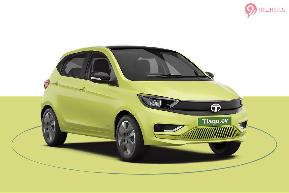 Tata Tiago EV Right Front Three Quarter