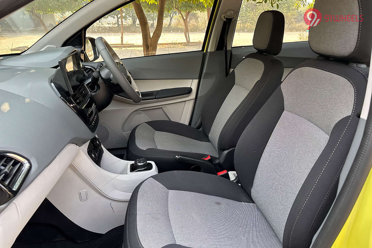 Tata Tiago EV Front Row Seats