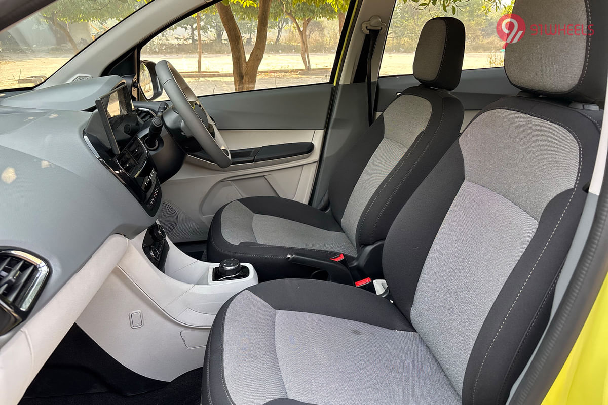 Tata Tiago EV Front Row Seats