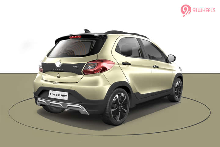 Tata Tiago NRG BS6 Right Rear Three Quarter
