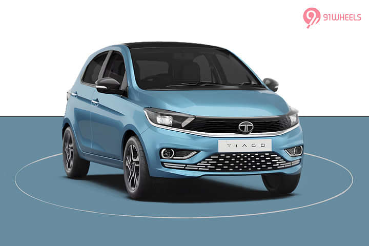 Tata Tiago Right Front Three Quarter