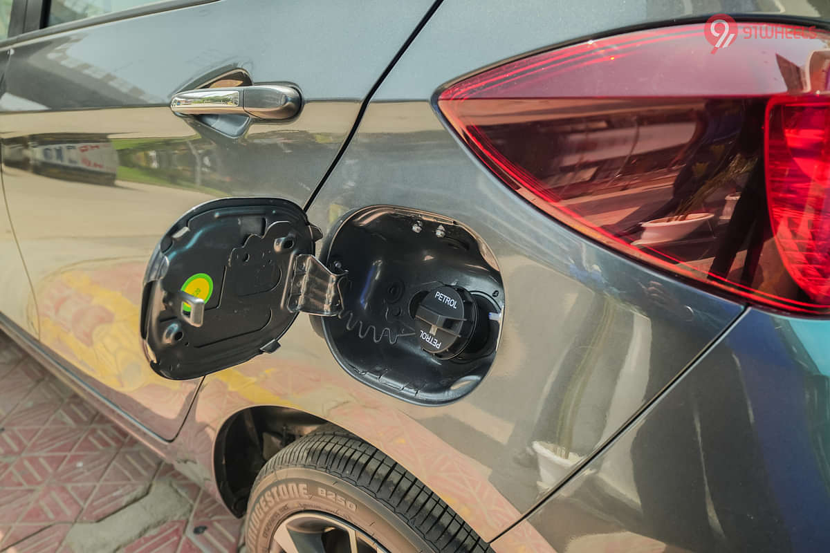 Tata Tiago Open Fuel Lid