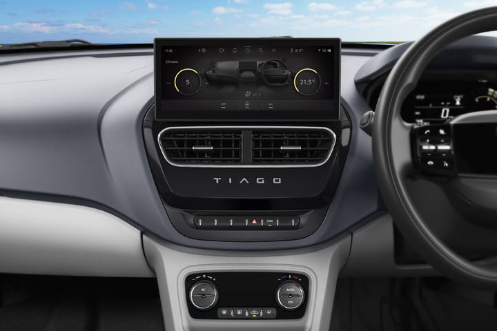 Tata Tiago Infotainment System