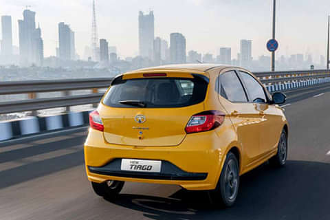 Tata Tiago 1.2 Petrol XZA+ AMT  Dual Tone Roof Right Rear Three Quarter