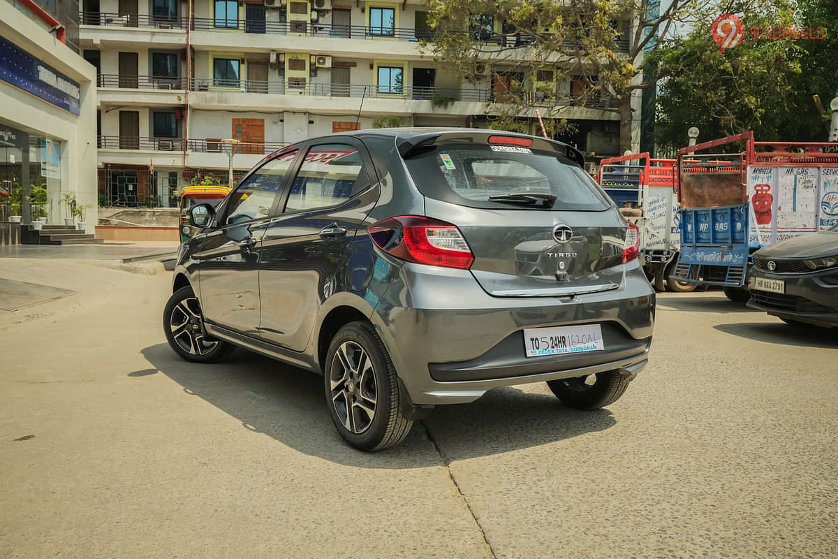 Tata Tiago Left Rear Three Quarter