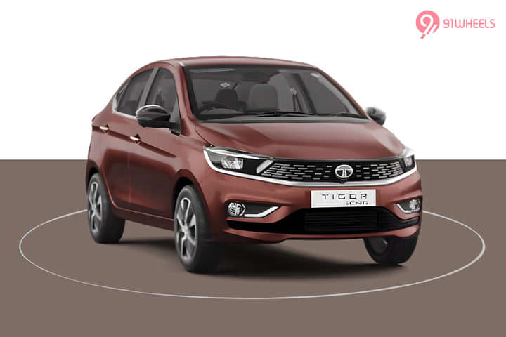 Tata Tigor CNG Right Front Three Quarter