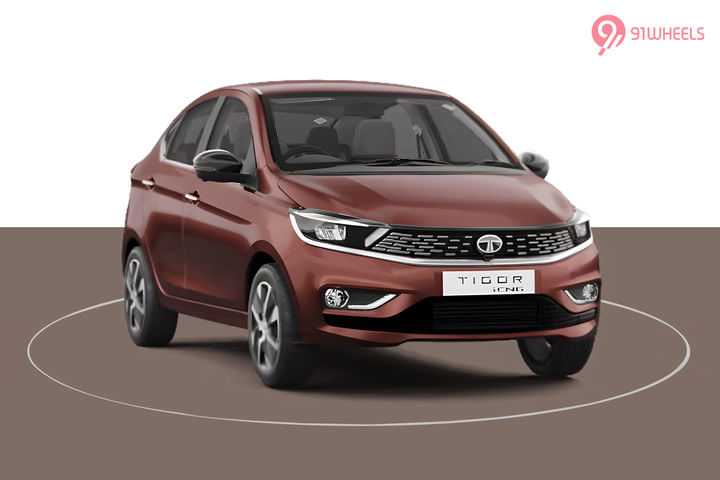 Tata Tigor CNG Right Front Three Quarter