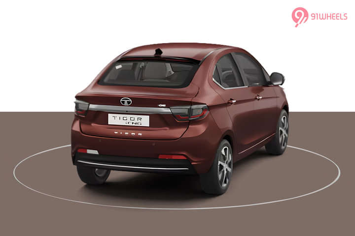 Tata Tigor CNG Right Rear Three Quarter