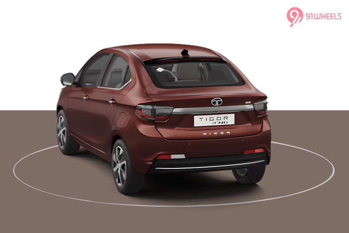 Tata Tigor CNG Left Rear Three Quarter