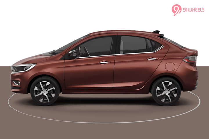 Tata Tigor CNG Left Side View