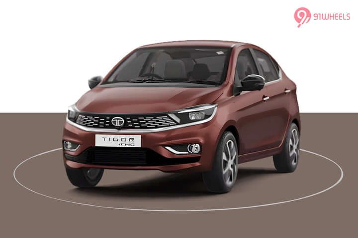 Tata Tigor CNG Left Front Three Quarter