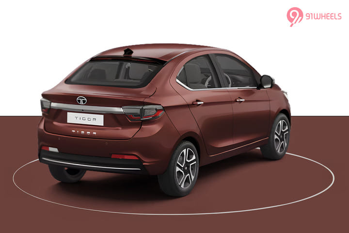 Tata Tigor Right Rear Three Quarter