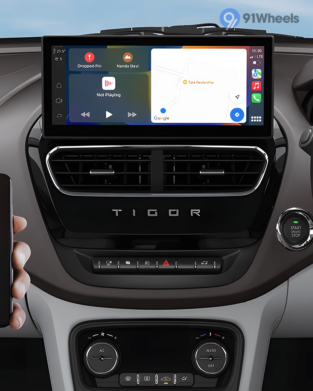 Tata Tigor Infotainment System