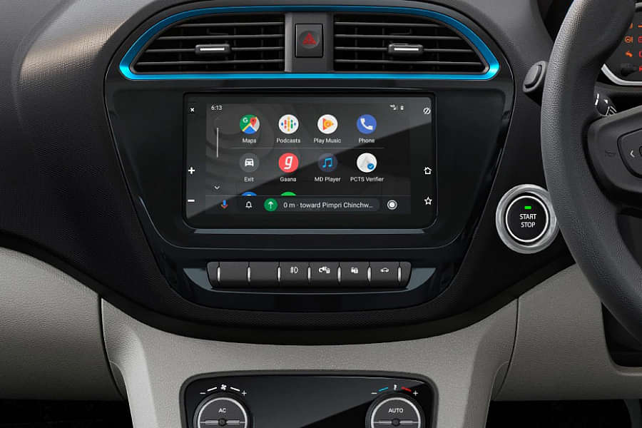 Tata Tigor EV Infotainment System