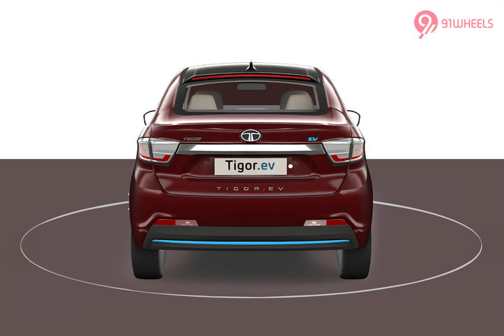 Tata Tigor EV Rear View Tata Tigor EV Rear View