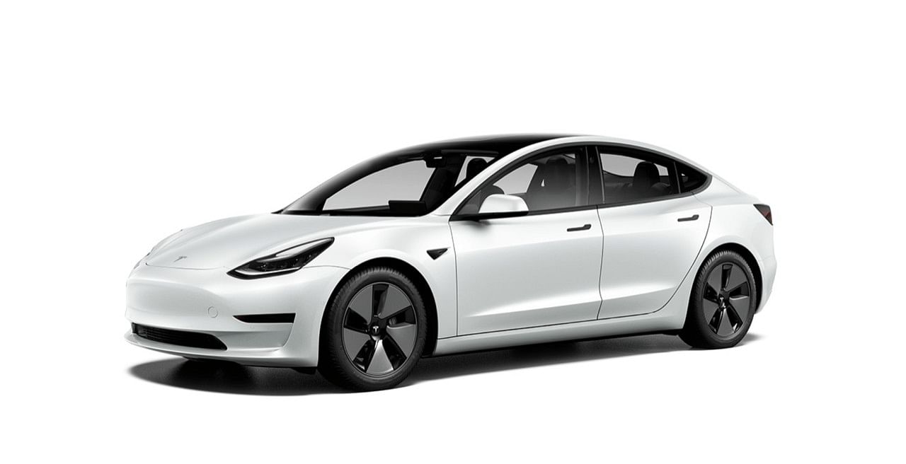 Tesla model 3 clearance price in rupees