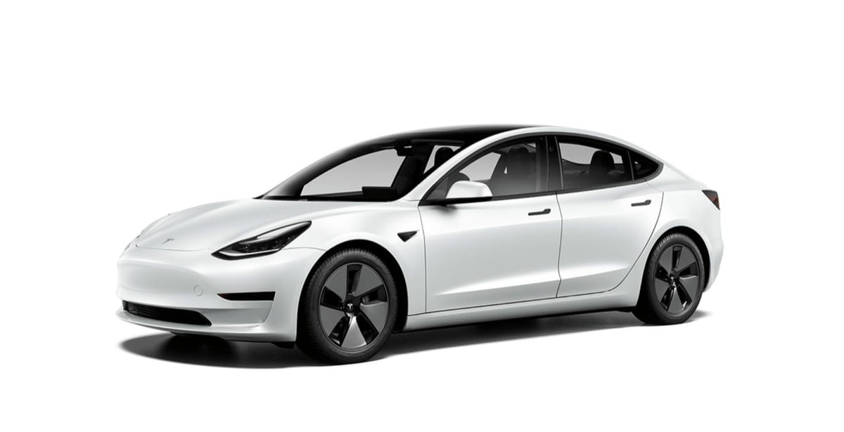 Tesla Model 3 Left Front Three Quarter