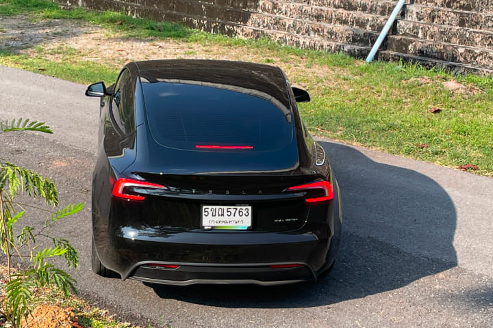 Tesla Model 3 Rear View