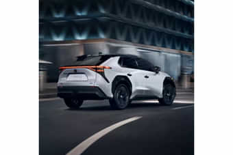 Toyota bZ4X Right Rear Three Quarter Toyota bZ4X Right Rear Three Quarter