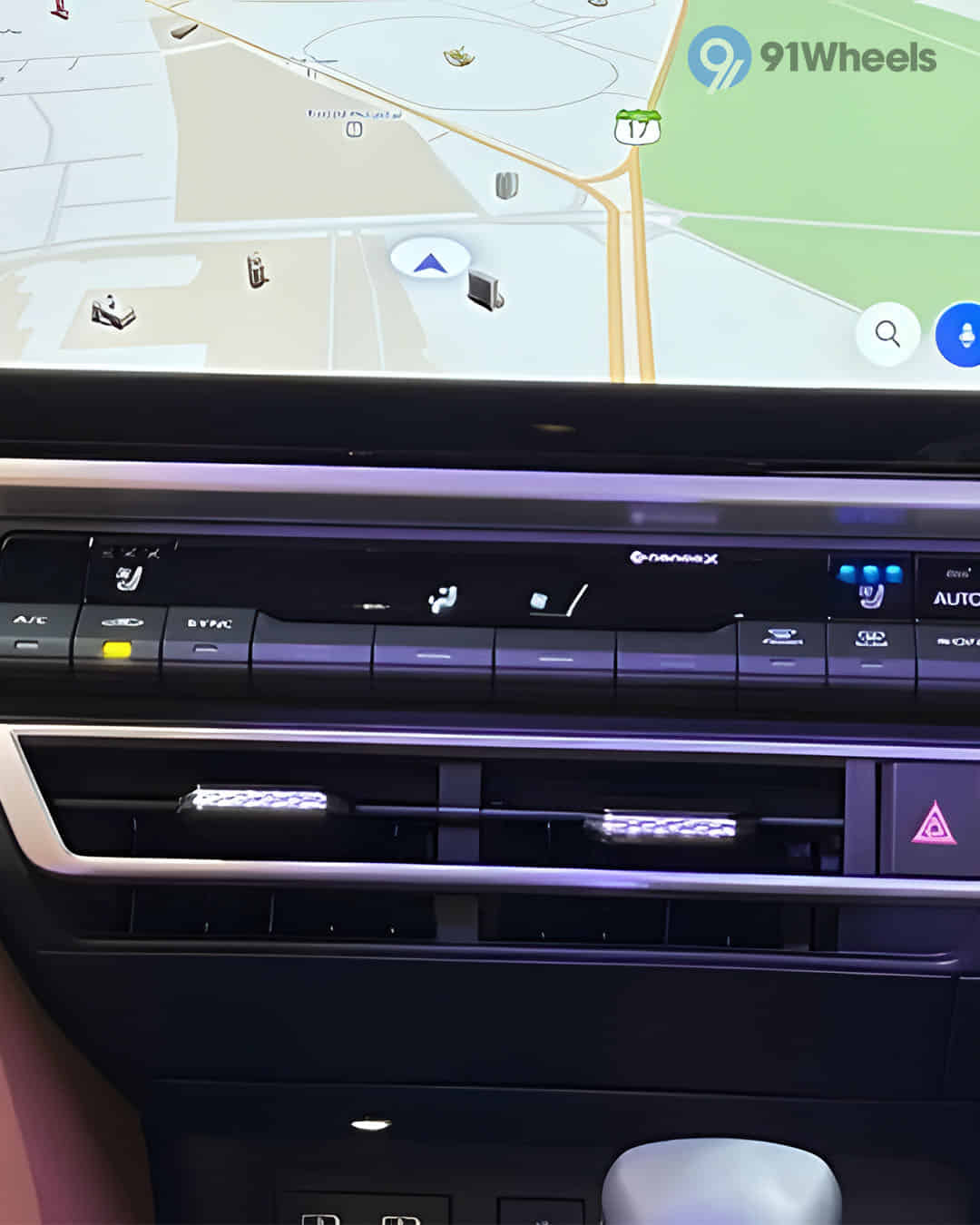 Front Centre Air Vents