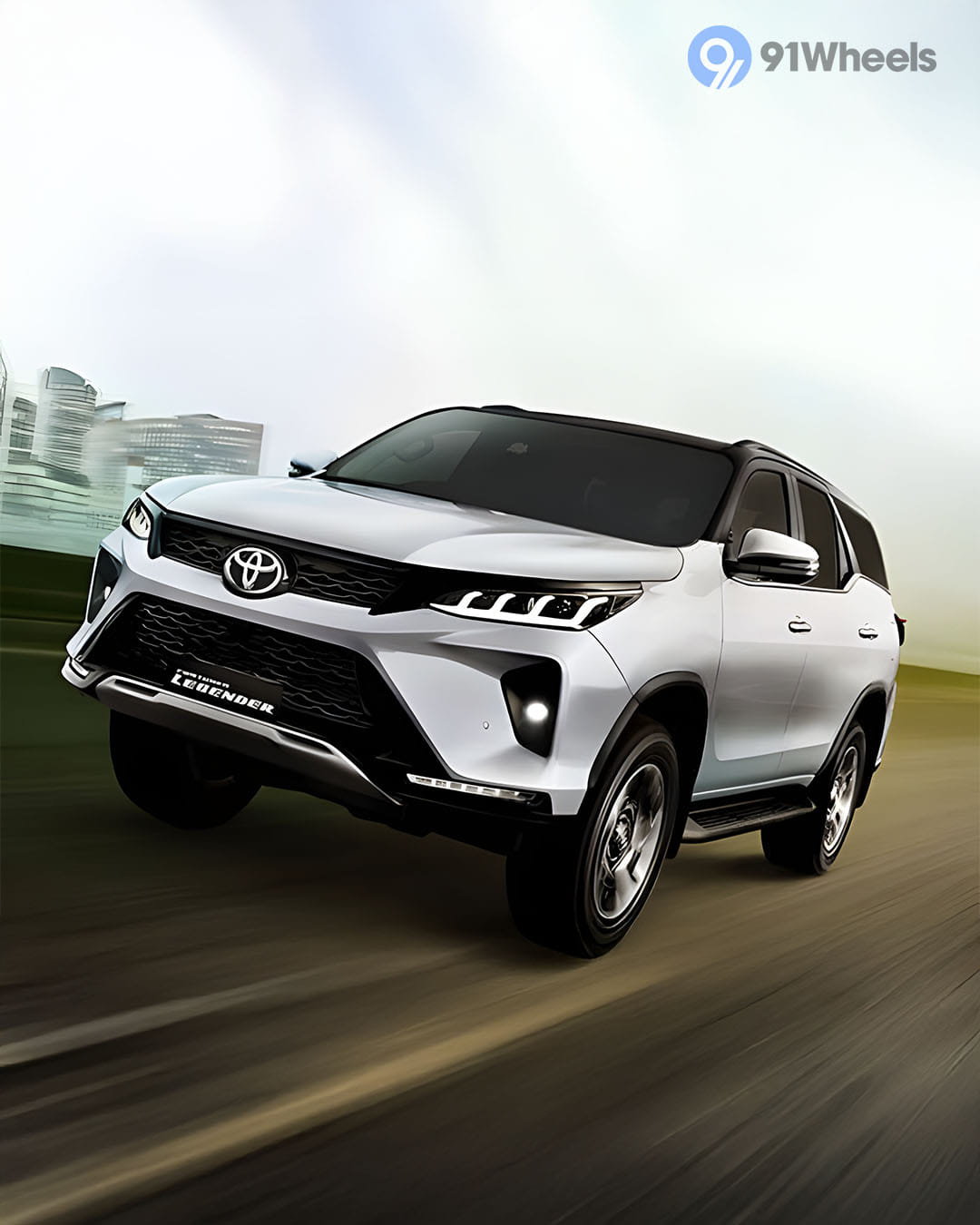 Toyota Fortuner Legender Left Front Three Quarter