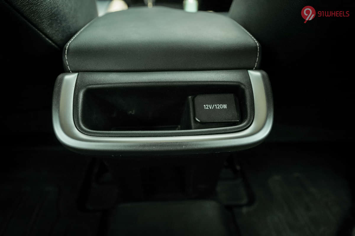 Toyota Fortuner Rear Row Charging Point