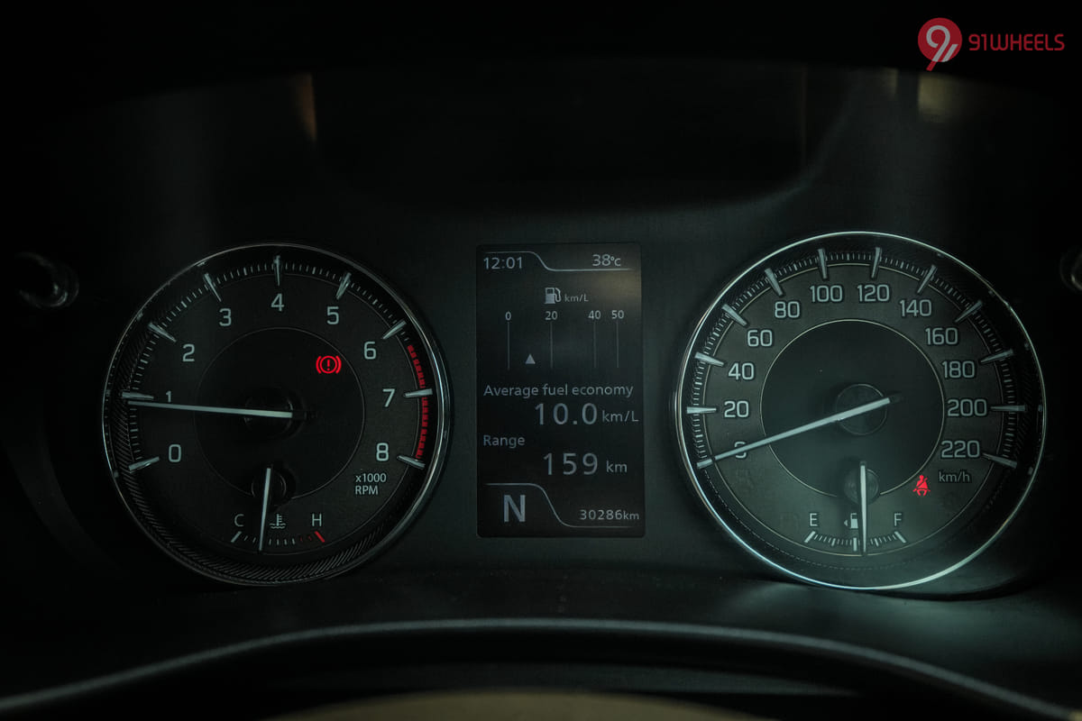 Toyota Glanza Instrument Cluster