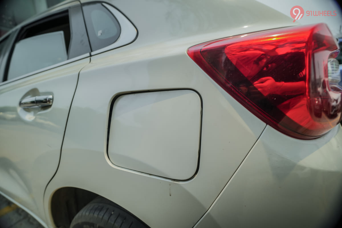 Toyota Glanza Open Fuel Lid Toyota Glanza Open Fuel Lid