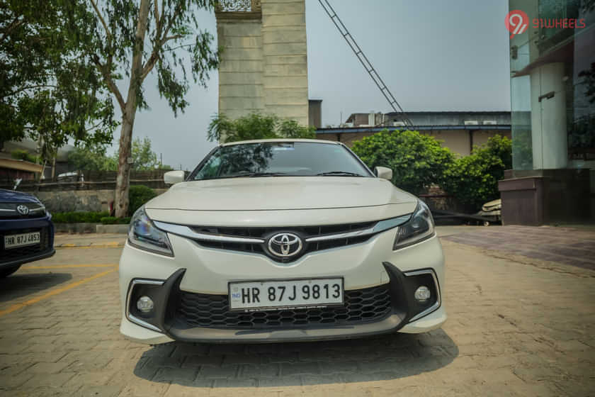 Toyota Glanza Front View Toyota Glanza Front View