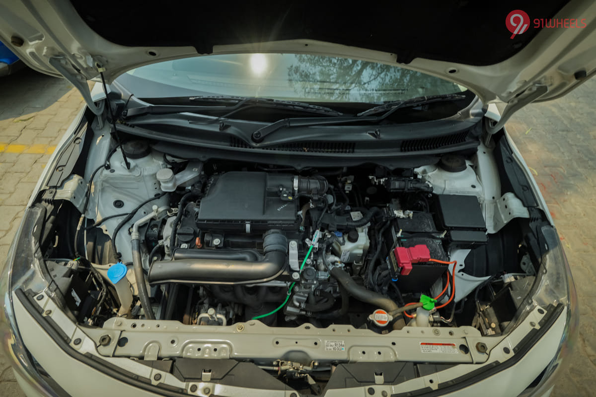 Toyota Glanza Engine Shot