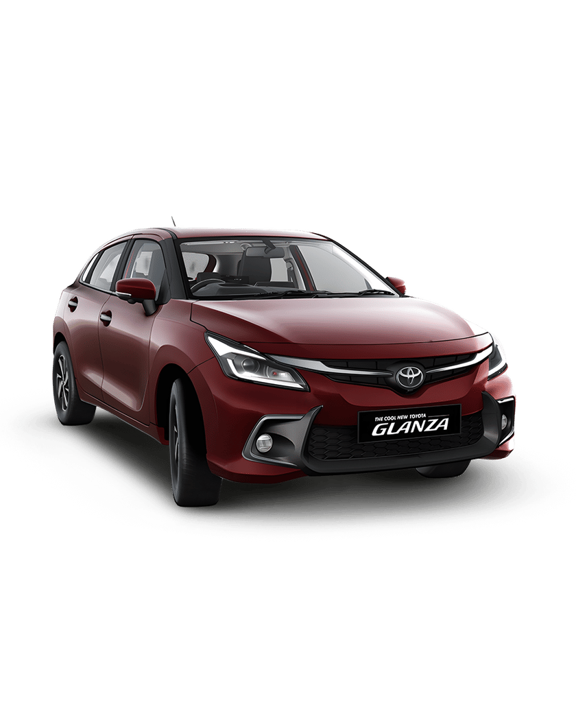 Toyota Glanza Right Front Three Quarter