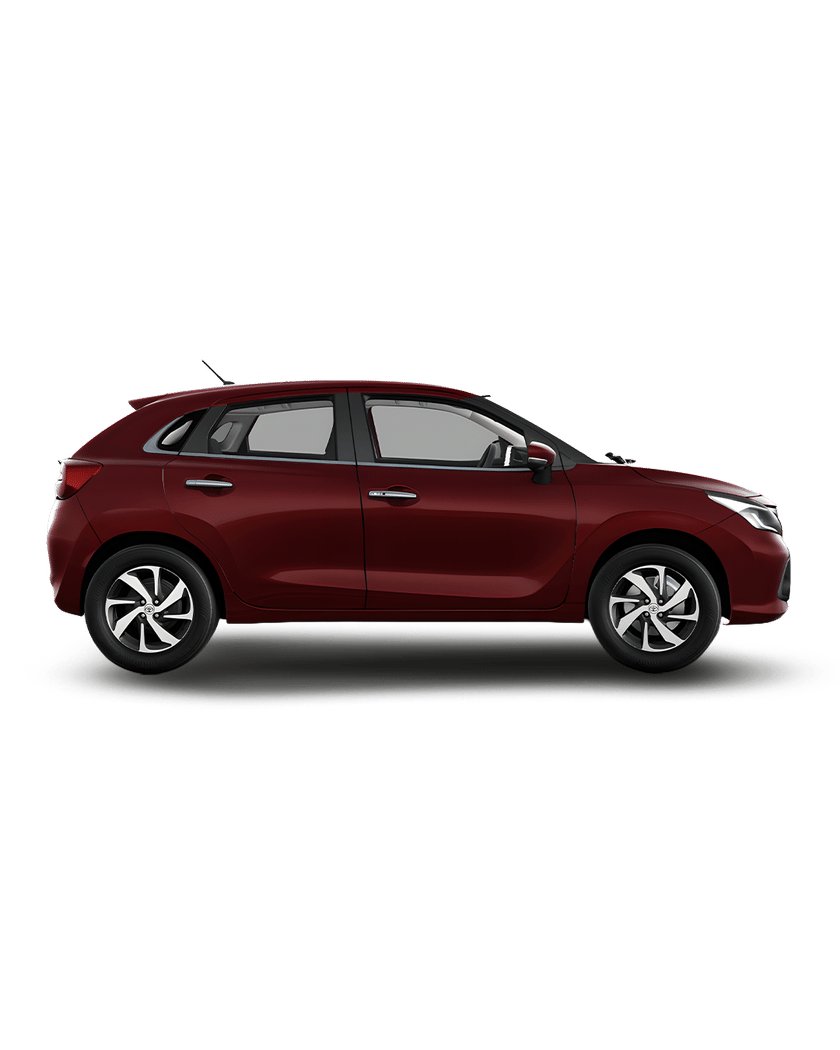 Toyota Glanza Right Side View