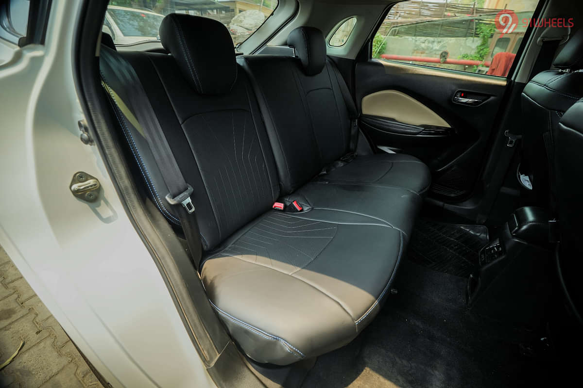 Toyota Glanza Rear Seats