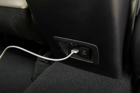 Toyota GR Corolla Charging Outlet