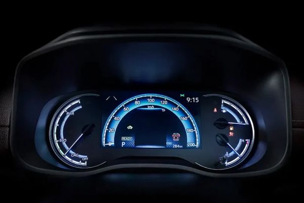 Innova Speedometer Toyota Innova Hycross Images - Innova Hycross Interior & Exterior [23 ...