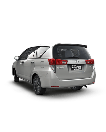 Toyota Innova Crysta Left Rear Three Quarter