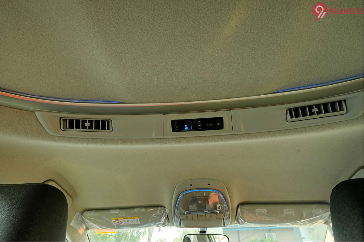 Toyota Innova Hycross Rear Row Air Vent