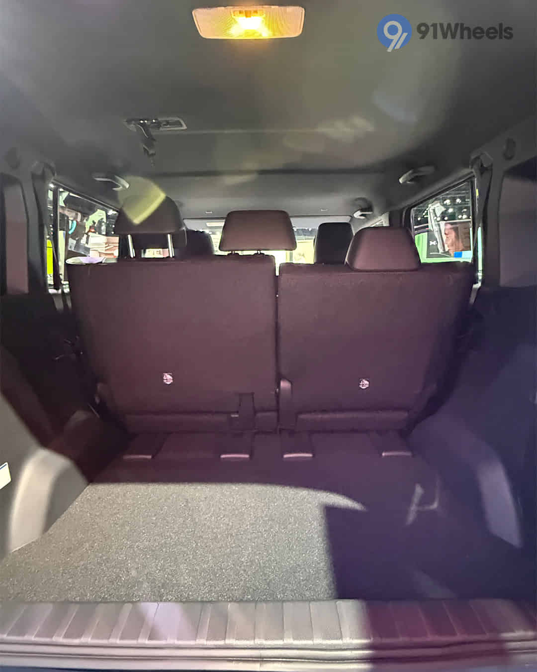 Bootspace Rear Seat Folded